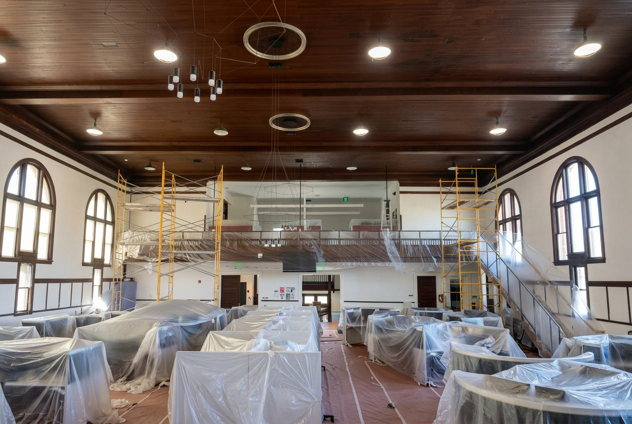 Interior living room painting